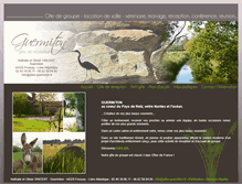 Tablet Screenshot of gites-guermiton.fr